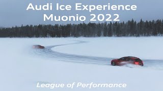 Audi Ice Experience  Muonio Finland 2022  RS4 B9 [upl. by Ahselrak479]