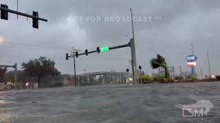 10092024 Bradenton Florida  Hurricane Landfall and Eyewall [upl. by Kelwunn]