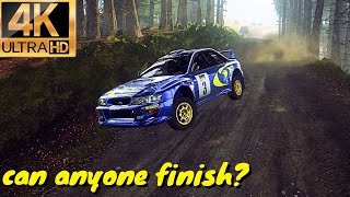 The Hardest Sim Rally Stage in 2024 Rally Purists Must Watch 😲 [upl. by Urson917]