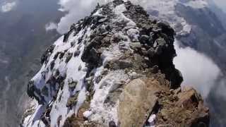 Matterhorn Descent 1 from the Summit [upl. by Dearr396]