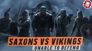 Why Did the Saxons Lose to the Vikings Medieval Animated DOCUMENTARY [upl. by Noyek]