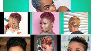 Mitindo ya kunyoa na kupaka rangi nywele fupi kwa wadada na Wanawake 2020  short haircut styles [upl. by Sager975]