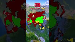 Countries relations with ottoman empire in 1914 ￼ mapper geography mapping [upl. by Flemming602]