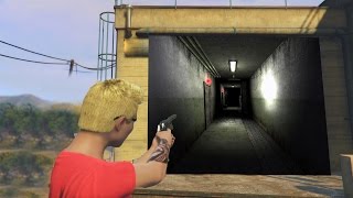 SECRET HIDDEN DOOR IN GTA 5 GTA 5 ONLINE [upl. by Stormie]