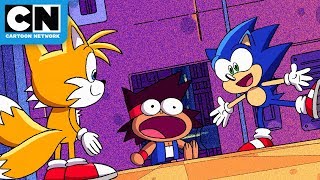 KO Meets Sonic The Hedgehog  OK KO Lets Be Heroes [upl. by Zap]