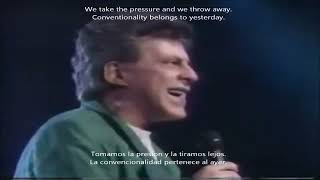 Frankie Valli  GREASE  English  Spanish  Real Lyric [upl. by Laiceps816]