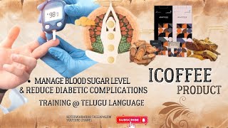 Diabetic coffee  Ayurveda  iCoffee Blood Sugar Management  Indusviva icoffee diabetes ayuryog [upl. by Celka]