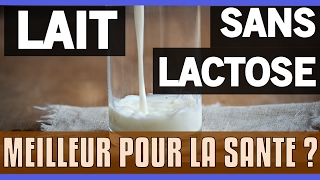 LAIT SANS LACTOSE  meilleur pour la santé ou pas   Marc Welter  BlogSansGlutencom [upl. by Annalee110]