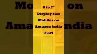 Big Display Size Mobiles shortvideo youtubeshorts trending viralvideo reviewfatafat mobiles [upl. by Amocat507]