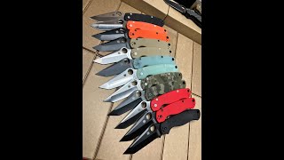 Реплика ножа Spyderco Paramilitary 2 Tanto V2024  обзор [upl. by Capp]