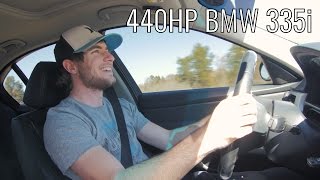 BMW 335i Review  440HP of N54 Boost [upl. by Lihkin]