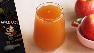 Apple Juice Recipe  Fresh Apple Juice Recipe [upl. by Chally]