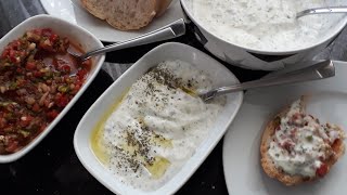 HOW TO MAKE  HAYDARI  TURKISH MEZESTARTER [upl. by Amerigo798]