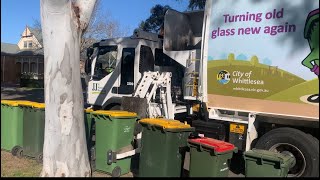 Whittlesea recycling 22DD glass truck [upl. by Harts]