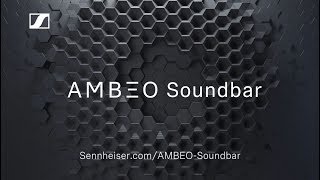 Sennheiser AMBEO Soundbar [upl. by Peggir]