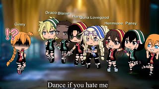 “Dance if you hate me”  drarryblaironpansmione and linny  gl memetrend  different storylinehp [upl. by Wallford]