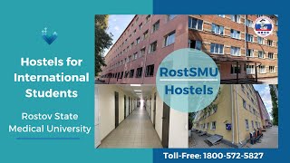 Rostov State Medical University  Hostels for Indian amp Foreign Students in Campus  Top University [upl. by Netsrek]