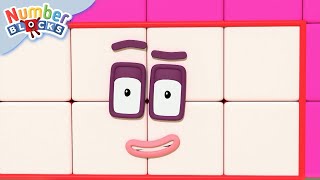 Numberblocks Homework  Learn to Count  Colourful Maths Cartoons for kids [upl. by Mercie]