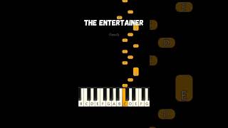 The Entertainer 🎩 Scott Joplin 🎩 EASY Piano Tutorial [upl. by Ramedlaw766]