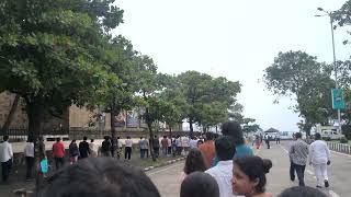 NCPA MUMBAI RATAN TATA LAST RITUAL PUBLIC CROWD [upl. by Ralyks493]