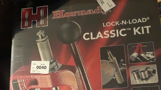 Hornady LockNLoad Classic Kit UnboxingReview [upl. by Ahsoik80]