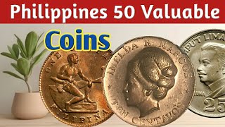 Commemorative 10 piso coin value philippine coins  10 million minted each [upl. by Politi551]