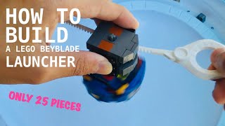 HOW TO BUILD A LEGO BEYBLADE LAUNCHER  Super Easy   Lego Tutorial  Ytastic [upl. by Steinke]