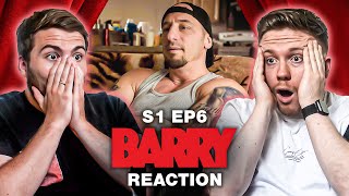 BARRY S1 EP6  FIRST TIME REACTION [upl. by Javed]