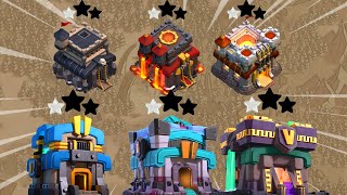 unbeatable bases for EVERY TOWN HALL Clash of Clans [upl. by Perron49]