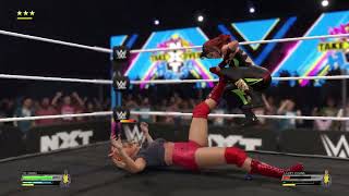 Io Shirai vs Lacey Evans  WWE 2K22 [upl. by Louisa]