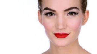 Pin Up Makeup Tutorial [upl. by Namzaj]