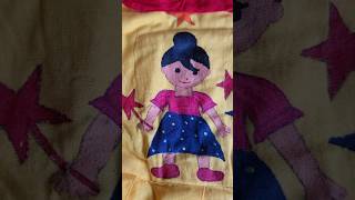 Handprint jama for baby handprinting handmade shortsviral shorts art shortsfeed india [upl. by Dnilasor]