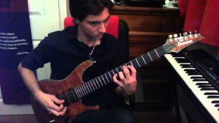 Ibanez SIX70FDBGNT with a Clean tone ambient patch [upl. by Eralcyram]