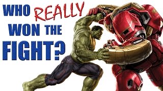 Hulk VS Hulkbuster  Who REALLY Won the Fight [upl. by Nnawaj109]