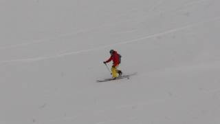 Sportgastein Telemarkschwung 08012012mp4 [upl. by Nolana628]