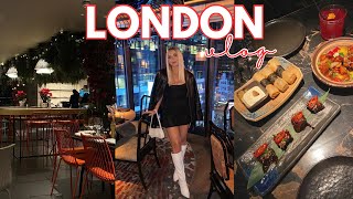 LONDON VLOG Magic Mike Live Tattu boujee bars  christmas markets [upl. by Odnaloy]