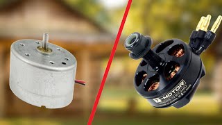 DIY A Powerful Brushless Motor from DC Brushed Motor [upl. by Annim]