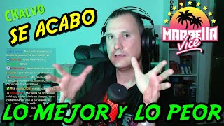 LO MEJOR Y LO PEOR de MARBELLA VICE 2  CONCLUSIONES ¿BUEN ROLESHOW  CKALVO OPINA [upl. by Fleisher]