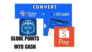 How to CONVERT your REWARD POINTS to GCASH  NEW GLOBE ONE [upl. by Elka]