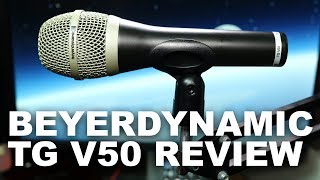 Beyerdynamic TG V50 Dynamic Mic Review  Test [upl. by Ylirama]