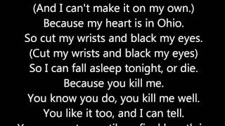 ohio is for lovers by hawthorne heights lyrics [upl. by Aleka]