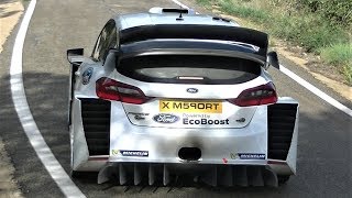 Test RallyRACC 2018  Seb Ogier amp Ott Tänak by Jaume Soler [upl. by Necyla]