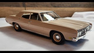 AMT 1970 Ford Galaxie Detective car modelcars modelcarvideos [upl. by Acinomal]