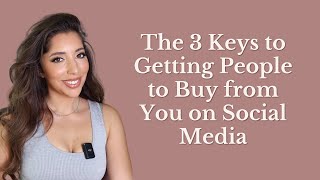 How to Get People to Buy from You on Social Media Convert Followers into Paying Customers [upl. by Arlina]