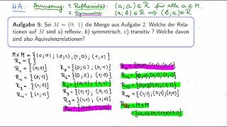 Zahlbereiche  Übungen  Aufgabe 10 Abschnitt 2 [upl. by Aritak231]