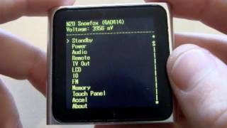 iPod Nano 6G Diagnostics Mode [upl. by Schlessel918]