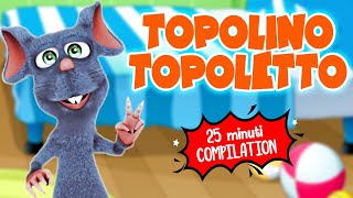 Topolino Topoletto 🐭 Canzoni per bambini  25 minuti [upl. by Noxas942]