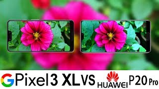 Google Pixel 3 XL Vs Huawei P20 Pro Camera Test [upl. by Hnahk663]