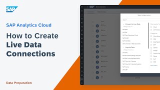 How to Create Live Data Connections SAP Analytics Cloud [upl. by Dibbrun]