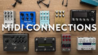 Setting Up a MIDI Pedalboard  MIDI Connections Explained [upl. by Eicyaj]